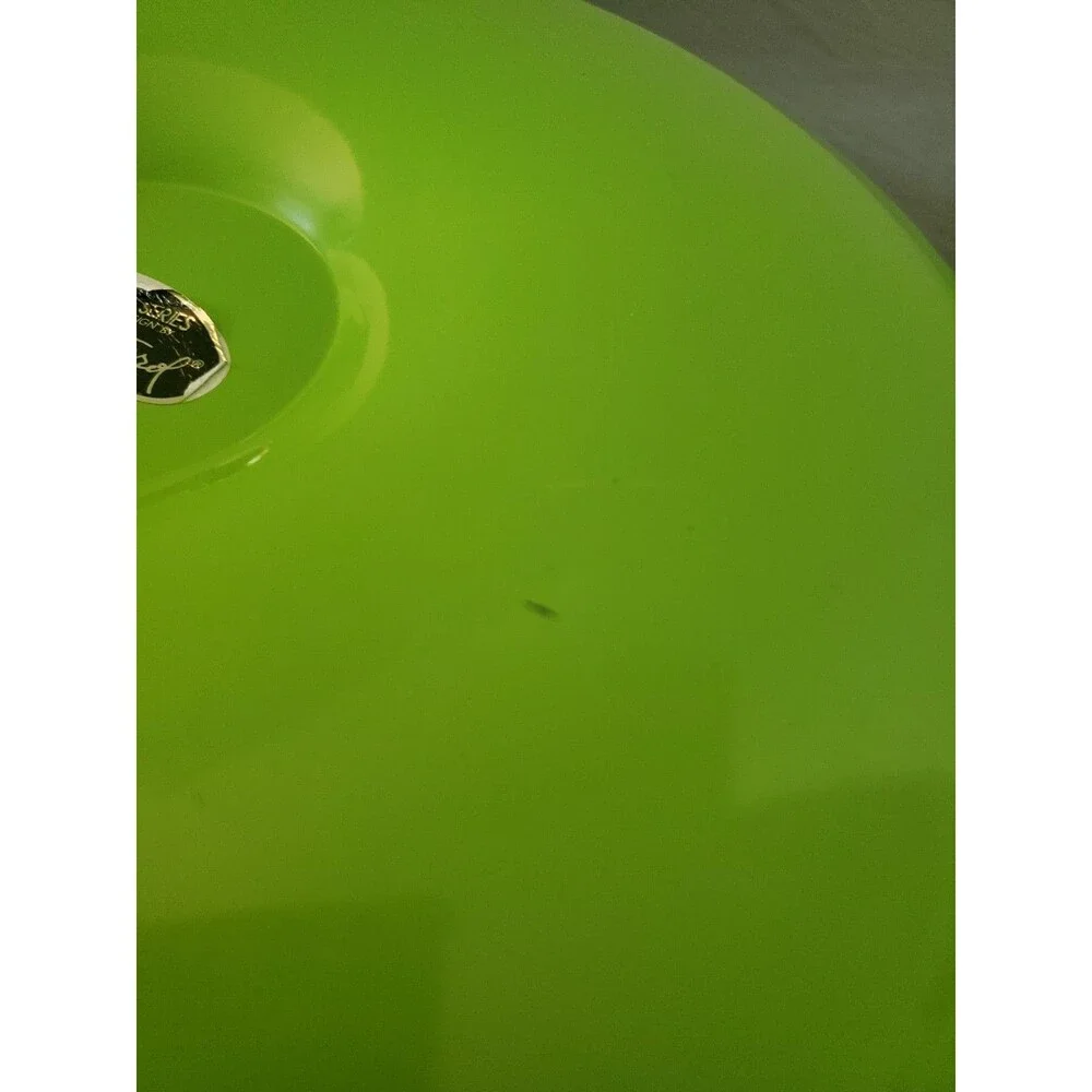 VTG MCM Georges Briard Chip and Dip Set of 2 Lime Green White Boutique Series